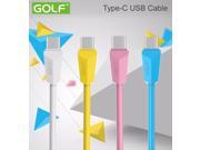 Type C Usb C Cable Golf 3.3 Ft 1M Colorful Cable with Reversible Connector for New Macbook 12 inch ChromeBook Pixel Nokia N1 Tablet Asus Zen AiO and Other