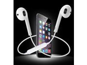 Iphone 7 plus Bluetooth Headphones, Buyitin  Stereo Neckband Wireless Headset Retractable Sport Earbuds with Mic for iPhone 7 iPhone7 Plus (15 Hours Play Time, CVC 6.0 Noise-Cancelling, Bluetooth 4.1 Type: Headset Compatible Phone Manufacturer: Apple Wearing Style: In-Ear Ear Coupling: Earbud Frequency Response: 48k hz Sensitivity: 110 dB Control Button: yes