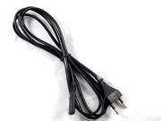 2 Prong European EU 6 Ft 6 Feet Power Cable for Samsung LED LCD TV UN40EH5300 UN32EH5000 UN22F5000 and other models Plug figure 8 shape cord