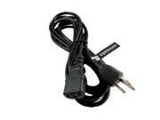3 Prong 6 Ft 6 Feet Ac Power Cord Cable Plug for Dell Computer Power Supply Cord Monitors Standard US Canada Outlet