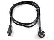 3 Prong European EU 6 Ft 6 Feet Ac Laptop Power Cord Cable for Dell IBM Hp Compaq Asus Sony Toshiba Lenovo Acer Gateway MSI Notebook Computer Charger Spare