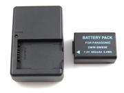 Charger DE A83 and Battery DMW BMB9 for Panasonic DMC FZ40K DMC FZ45K DMC FZ47K