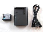 Charger CG 800 and Battery BP 808 for Canon VIXIA HF11 HF21 FS20 HG21 FS400