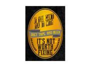 If You Can t Fix It With Duct Tape And Beer It s Not Worth Fixing Print Fun Drinking Humor Bar Wall Decoration Sign