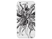 Clear Iphone 6 Case With Design For Apple Black Modern Pattern Phone Back Cover