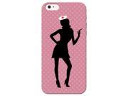 Sexy Nurse Silhouette Phone Back Cover for Apple iPhone 4 4s Case By iCandy Products