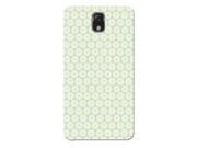 iCandy Products Light Green Back Pastel Honeycomb Phone Case for the Samsung Note 3