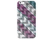 Chevron Gray Print Faded Wood Design Color Pattern Phone Case for the Apple Iphone SE Fashion Back Cover