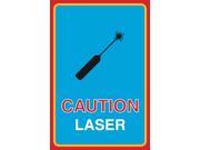 Caution Laser Print Picture Warning Hospital Doctor Office Business Notice Sign Aluminum Metal