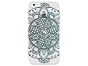 Clear Iphone SE Case With Design For Apple Tribal Mandala Phone Back Cover