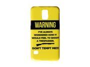 iCandy Products Warning Don t Tempt Me Phone Case for the Galaxy S7 Edge