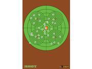 32 Pack 6 Inch Splatter Targets Practice For Shooting Range Green 5 Circle