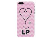 LP Heart Stethoscope Pink Chevron Print Phone Case for the Apple Iphone 5c Animal Fashion Back Cover