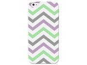 Purple Grey Green Chevron Phone Case For Iphone 6s Plus by iCandy Products