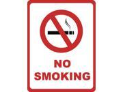 No Smoking Sign No Cigarette Smoker Signs Aluminum Metal