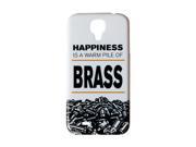 Happiness is a Warm Pile of Brass Gun Right 2nd Amendement For Samsung Galaxy S4 Case