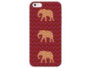Geometric Print 3 Elephant Phone Back Cover for the Apple Iphone 5 5s Case By iCandy Products