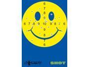 Yellow Happy Face Splatter Targets 25 Pack
