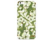 White Flower Print Floral Phone Back Cover for Apple Iphone 6s Plus Case