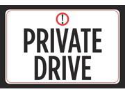 Private Drive Black White Print Driveway Notice Neighborhood Roadway Driving Horizontal Road Street Sign