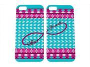 Set Of Aztec Hot Pink Blue Best Friends Phone Cover For The Iphone 7 Plus Case For iCandy Products