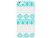 Light Blue Stripe Aztec Indian Pattern for the Apple Iphone 6s Case by iCandy Products Back Cover