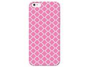 Hot Pink Moroccan Damask Pattern Print Phone Case For Iphone 6 by iCandy Products