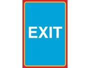 Exit Print Road Street Business Work Office Customer Sign