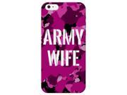 Army Wife Print Camouflage Pink Phone Cover For Apple Iphone 5c Camo Case