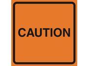 6 Pack Caution Orange Construction Work Zone Area Job Site Notice Caution Road Street Signs Commercial Plastic 12x12