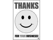 Happy Smile Face Thanks For Your Business Black And White Disposable Paper Floor Mats No Dirt Foot Print For Commercia