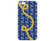 iCandy Golden Rope On Navy Anchor Phone Case for the Iphone 6 Plus 6