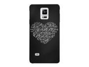 Chalkboard Worded Heart Phone Cover For Samsung Note 4 Case By iCandy Products