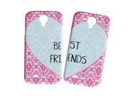 Set Of Heart Best Friends Phone Cover For The Samsung Note 3 Case For iCandy Products