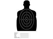 12 Pack Black Silhouette Paper Shooting Targets For The Range