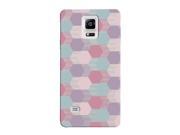 Hexagon Geometric Purple Pastel Pattern Phone Printed Hard Plastic Phone Case For Samsung Note 4 Hexagon Geometric Purple Pastel Pattern Phone Printed Hard Plastic Phone Case For Samsung Note 4