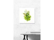 Ferns Purple Flowers Plant Watercolor Home Decor Plastic Square Wall Sign - 2 Pack Of Signs, 12x12 Ferns Purple Flowers Plant Watercolor Home Decor Plastic Square Wall Sign - 2 Pack Of Signs, 12x12