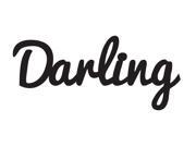Darling Distressed & Painted Cutout Vintage Ready To Hang Wall Monogram Home Decor (Aluminum), (Black), (7 Inch Tall) Darling Distressed & Painted Cutout Vintage Ready To Hang Wall Monogram Home Decor (Aluminum), (Black), (7 Inch Tall)