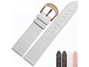 BUREI Women s Watch Band With Silver Gold Rose gold Steel Buckle 16mm 18mm