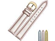 BUREI Women s Watch Band With Silver Gold Rose gold Steel Buckle 14mm 16mm