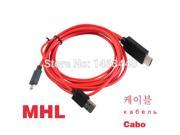 2M Micro USB Cable For Sony Xperia Z 2 Ultra L36H Z1 Z2 Z3 L39H telefonos moviles MHL to HDMI cabo adapter HDTV