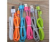 Candy Round Micro USB Cable Green Red Orange Grey Slim Thin USB Cable xiaomi Adaptador usb for sony xperia z3 Power Bank