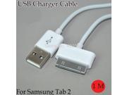 1M USB cables Sync Charger Cable adapter cabo kabel for Samsung Galaxy Tab 2 10.1 7 8.9 P1000 P7300 P7310 P7510 P7500 P6800