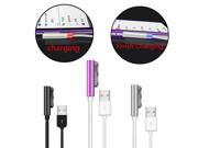 Metal Magnetic Charging USB Cable Charger with LED Indicator For Sony Xperia Z3 Z2 Z1