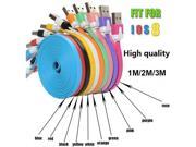 High Speed USB Cable Flat Noodle Sync Data Charger USB Cables For iPhone 5 5s 6 For IOS 8