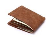 Mens Clutch Wallet Solid Color Letter short Vertical Wallet Small Leather Money Purses With Coin Bag Billfold Men Dollar Wallets
