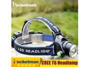 High Power CREE XML T6 Led Headlamp 2000 Lumens Head lamp LED headlamp Headlight Waterproof Zoomable lampe frontale Headlight