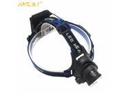 CREE XML T6 3800LM Waterproof Zoom LED AA Headlight Headlamp Head Lamp Light Zoomable Adjust Focus For Bicycle Camping Hiking