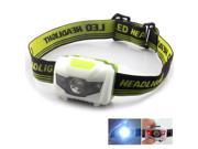 4 Modes Mini Headlight Bright Head Light 3 Leds Frontal Lampe Torch Camping Head Lamp Rechargeable Headlamp By Aaa Battery