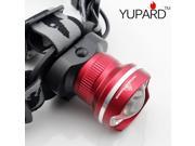 YUPARD Design HeadLight CREE XML XM L2 LED 3 Mode Waterproof Zoom Focus Front Light LED HeadLamp T6 LED camping fishing
